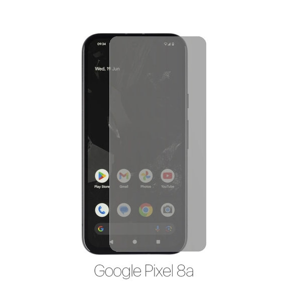 FixPremium HydroGel Anti-Spy - Protecteur d'écran pour Google Pixel 8a