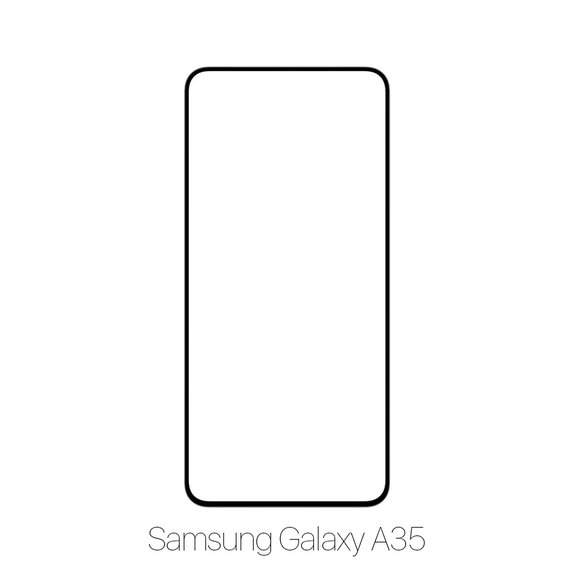 FixPremium FullCover Glass - Verre trempé pour Samsung Galaxy A35 A356B