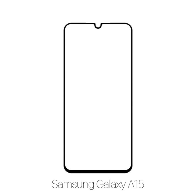 FixPremium FullCover Glass - Verre trempé pour Samsung Galaxy A15