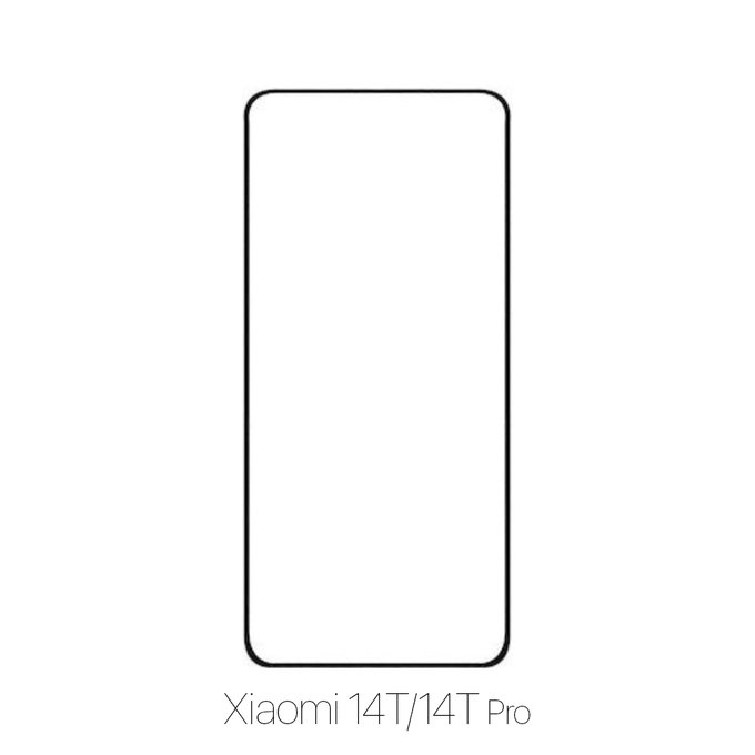 FixPremium FullCover Glass - Verre trempé pour Xiaomi 14T, 14T Pro