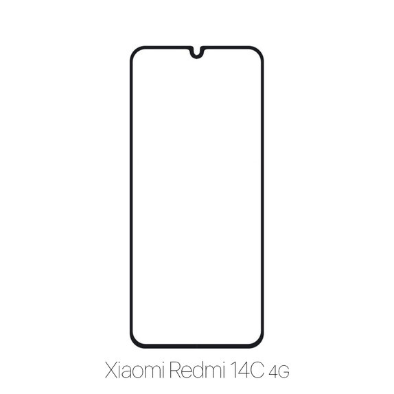FixPremium FullCover Glass - Verre trempé pour Xiaomi Redmi 14C 4G