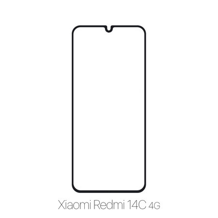 FixPremium FullCover Glass - Verre trempé pour Xiaomi Redmi 14C 4G