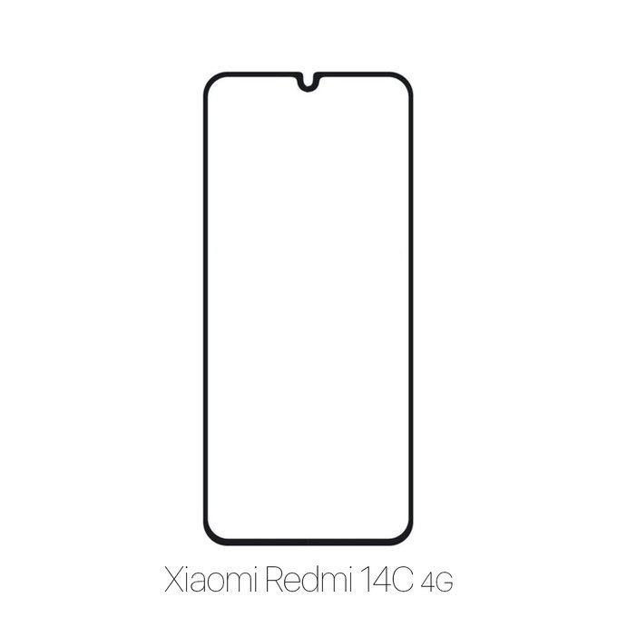 FixPremium FullCover Glass - Verre trempé pour Xiaomi Redmi 14C 4G