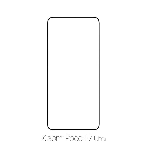 FixPremium FullCover Glass - Verre trempé pour Xiaomi Poco F7 Ultra