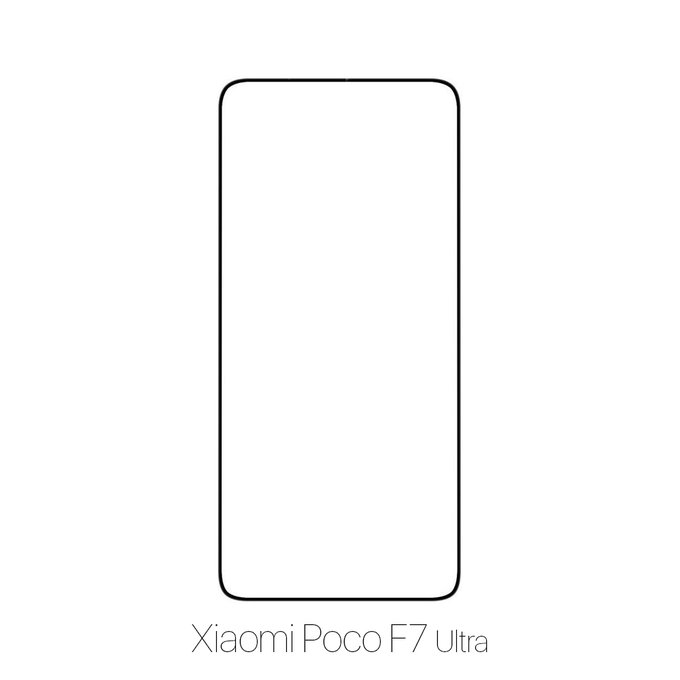 FixPremium FullCover Glass - Verre trempé pour Xiaomi Poco F7 Ultra