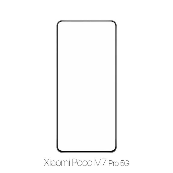 FixPremium FullCover Glass - Verre trempé pour Xiaomi Poco M7 Pro 5G