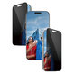 Verre trempé UWF 2-Way Privacy avec applicateur pour iPhone 17 Pro, Noir, PanzerGlass