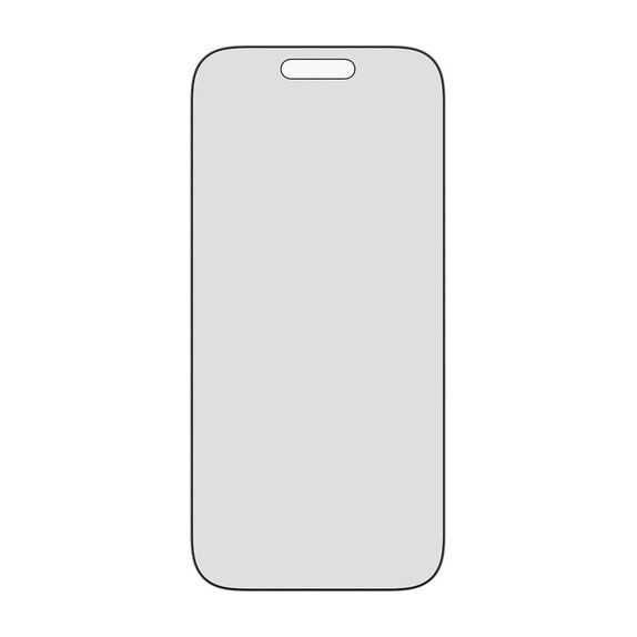 Verre trempé UWF 2-Way Privacy avec applicateur pour iPhone 17 Pro, Noir, PanzerGlass
