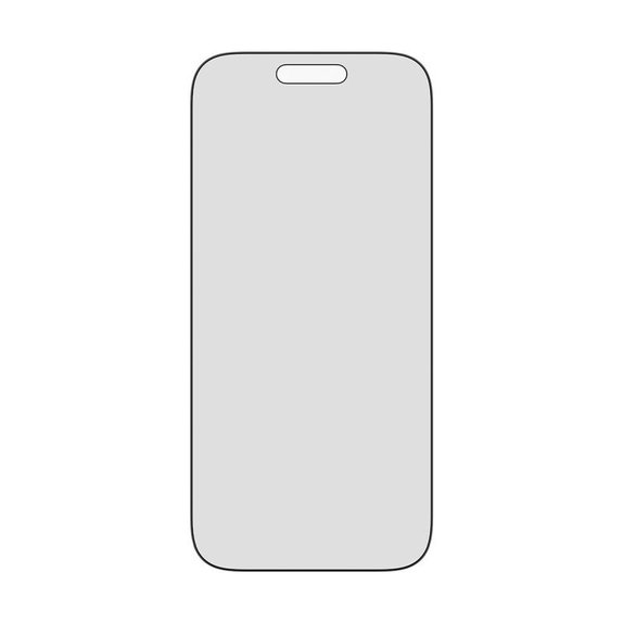 PanzerGlass - Verre trempé UWF 2-Way Privacy avec applicateur pour iPhone 17 Pro, noir