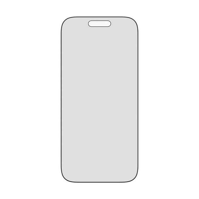 PanzerGlass - Verre trempé UWF 2-Way Privacy avec applicateur pour iPhone 17 Pro, noir