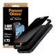 Verre trempé UWF 2-Way Privacy avec applicateur pour iPhone 17 Pro, Noir, PanzerGlass