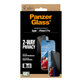 Verre trempé UWF 2-Way Privacy avec applicateur pour iPhone 17 Pro, Noir, PanzerGlass
