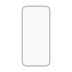 Verre trempé UWF avec applicateur pour iPhone 17/16 Pro, Noir, PanzerGlass