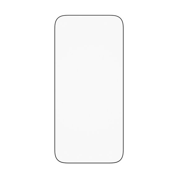 Verre trempé UWF avec applicateur pour iPhone 17 Pro Max, Noir, PanzerGlass