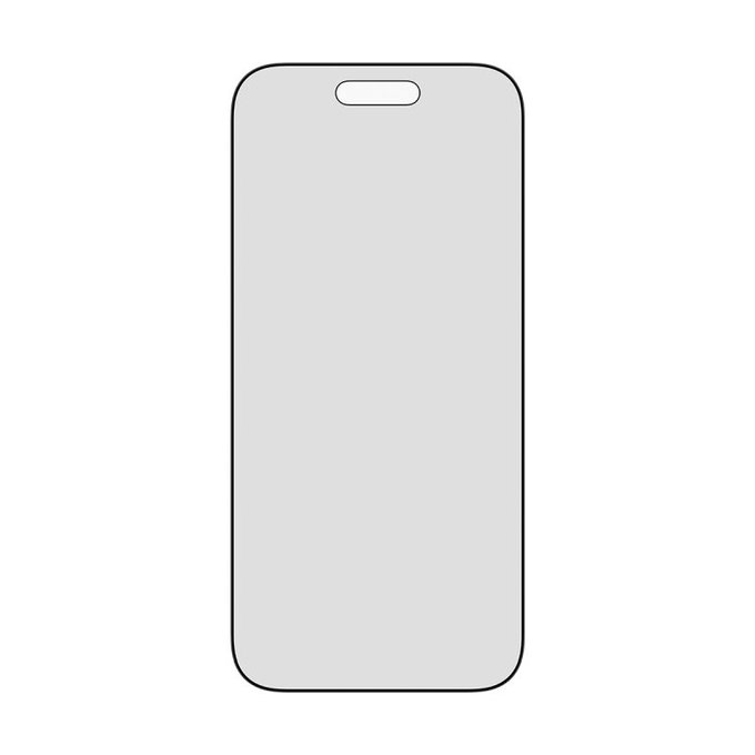 PanzerGlass - Verre trempé UWF 2-Way Privacy avec applicateur pour iPhone 17 Air, noir