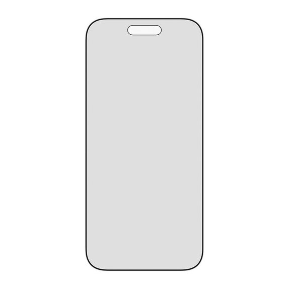 Verre trempé UWF 2-Way Privacy avec applicateur pour iPhone 17 Air, Noir, PanzerGlass