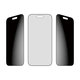 PanzerGlass - Verre trempé UWF 2-Way Privacy avec applicateur pour iPhone 17 Air, noir