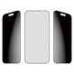 Verre trempé UWF 2-Way Privacy avec applicateur pour iPhone 17 Air, Noir, PanzerGlass