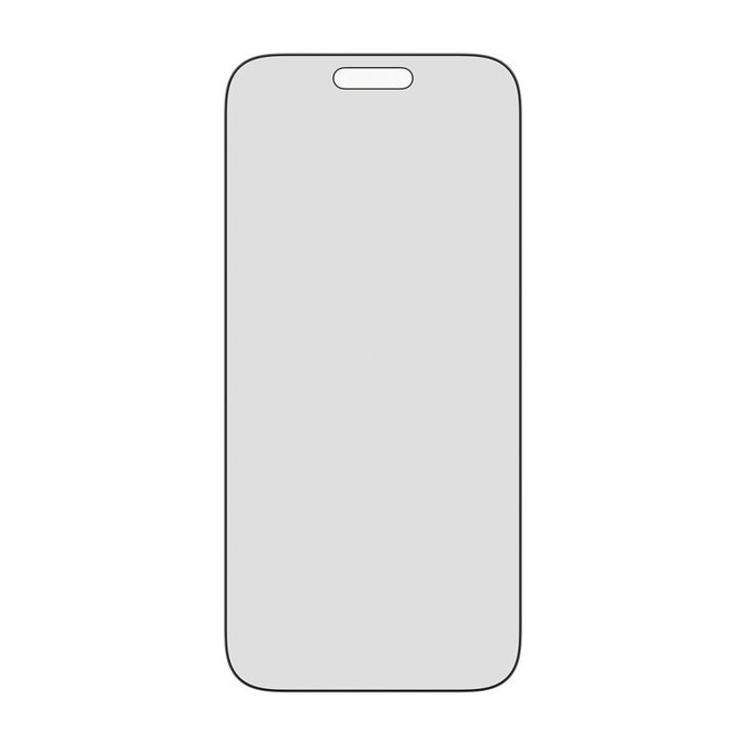 Verre trempé UWF 2-Way Privacy avec Fastfit pour iPhone 17 Pro Max, Noir, PanzerGlass
