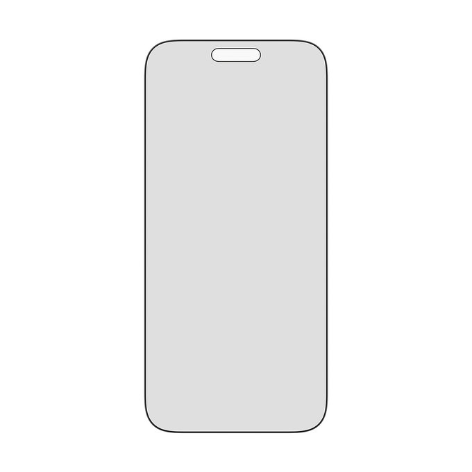 Verre trempé UWF 2-Way Privacy avec Fastfit pour iPhone 17 Pro Max, Noir, PanzerGlass