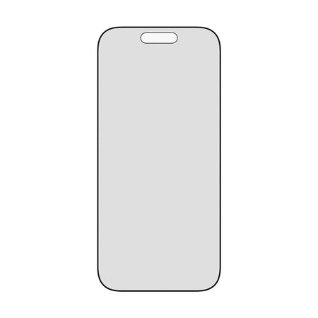 PanzerGlass - Verre trempé UWF 2-Way Privacy avec applicateur pour iPhone 17/16 Pro, noir
