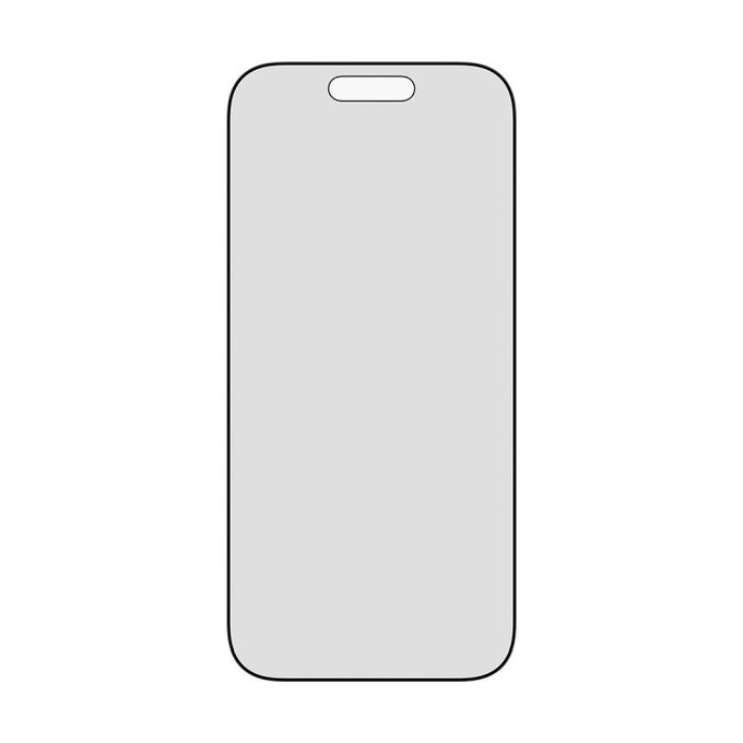 PanzerGlass - Verre trempé UWF 2-Way Privacy avec applicateur pour iPhone 17/16 Pro, noir