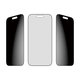 PanzerGlass - Verre trempé UWF 2-Way Privacy avec applicateur pour iPhone 17/16 Pro, noir