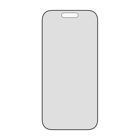 Verre trempé UWF 2-Way Privacy avec Fastfit pour iPhone 17/16 Pro, Noir, PanzerGlass