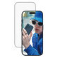 Verre trempé UWF avec applicateur pour iPhone 17 Pro, Noir, PanzerGlass