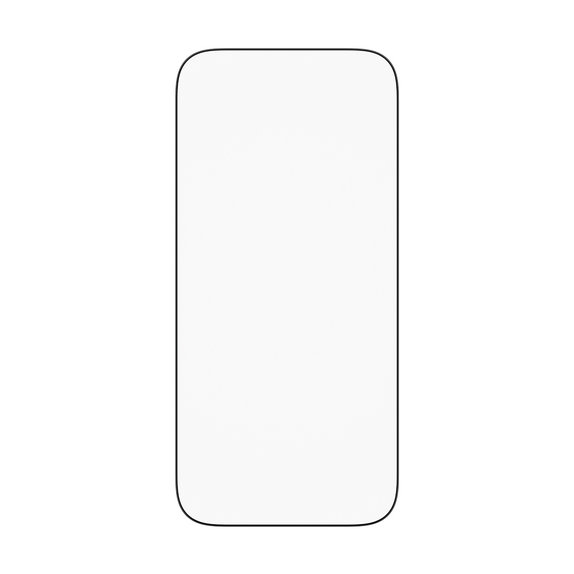Verre trempé UWF avec applicateur pour iPhone 17 Pro, Noir, PanzerGlass
