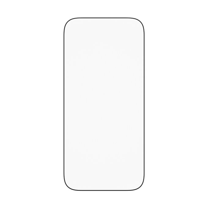 Verre trempé UWF avec applicateur pour iPhone 17 Pro, Noir, PanzerGlass