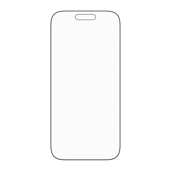 Verre trempé UWF Stealth avec Fastfit pour iPhone 17 Pro, Noir, PanzerGlass