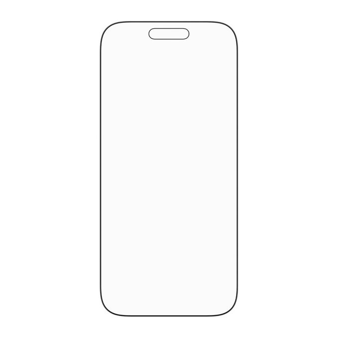 Verre trempé UWF Stealth avec Fastfit pour iPhone 17 Pro, Noir, PanzerGlass