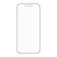 Verre trempé UWF Stealth avec Fastfit pour iPhone 17 Pro, Noir, PanzerGlass