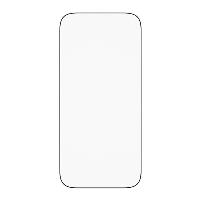 Verre trempé UWF Ceramic II avec applicateur pour iPhone 17 Pro, Noir, PanzerGlass