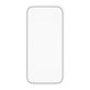 Verre trempé UWF avec Fastfit pour iPhone 17 Pro, Noir, PanzerGlass