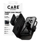 Coque Wallet Tango Two-In-One avec MagSafe pour iPhone 17 Pro, Noir, CARE