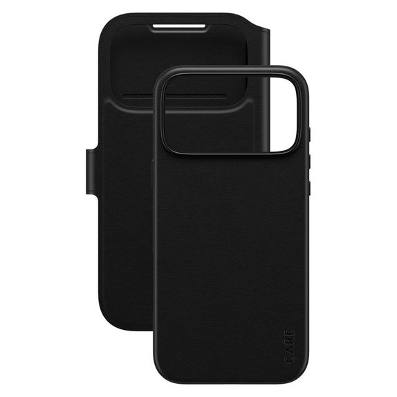 Étui Wallet Tango Two-In-One avec MagSafe pour iPhone 17 Pro Max, noir, PanzerGlass