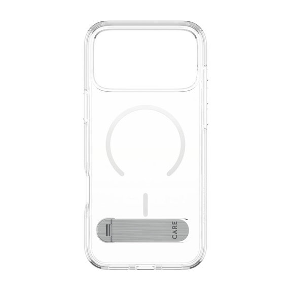 Étui Kickstand pour iPhone 17 Pro Max, transparent, PanzerGlass