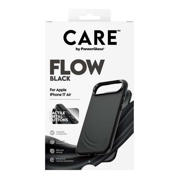 Coque FLOW avec MagSafe pour iPhone Air, Noir, CARE