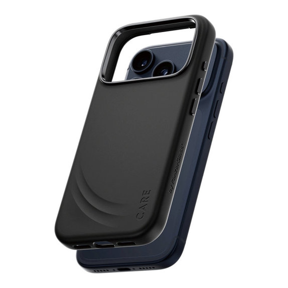 Coque FLOW avec MagSafe pour iPhone 17 Pro, Noir, CARE