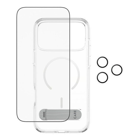 Bundle 3-en-1 Kick pour iPhone 17 Pro Max, PanzerGlass
