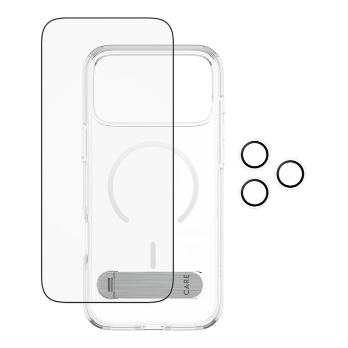 Bundle 3-en-1 Kick pour iPhone 17 Pro Max, PanzerGlass