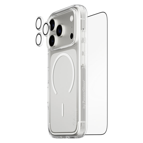 Bundle 3-en-1 Explorer pour iPhone 17 Pro, PanzerGlass