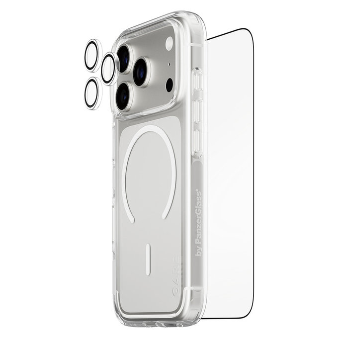 Bundle 3-en-1 Explorer pour iPhone 17 Pro, PanzerGlass