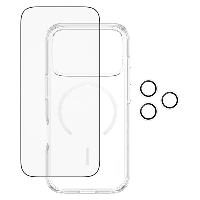 Bundle 3-en-1 Explorer pour iPhone 17 Pro, PanzerGlass