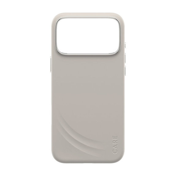 Coque FLOW avec MagSafe pour iPhone 17 Pro Max, Vanilla, CARE