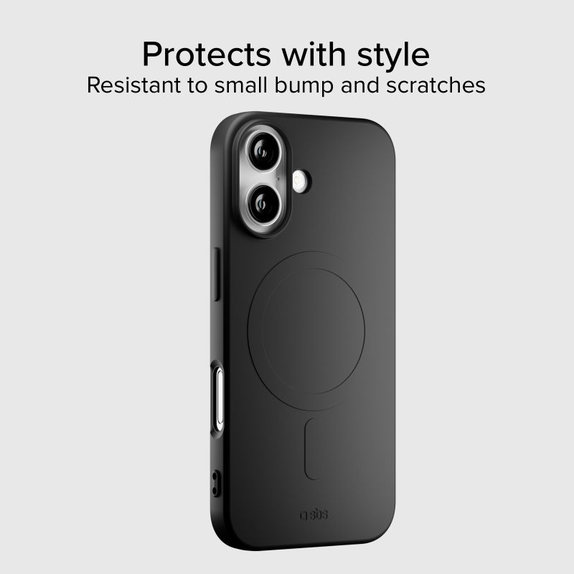 SBS - Housse Instinct Mag compatible avec MagSafe pour iPhone 17, noir