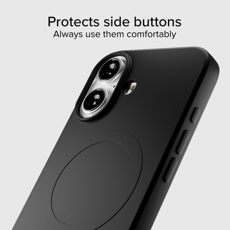 SBS - Housse Instinct Mag compatible avec MagSafe pour iPhone 17, noir