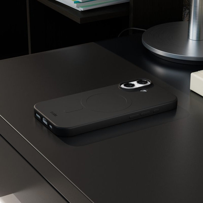 SBS - Housse Instinct Mag compatible avec MagSafe pour iPhone 17, noir